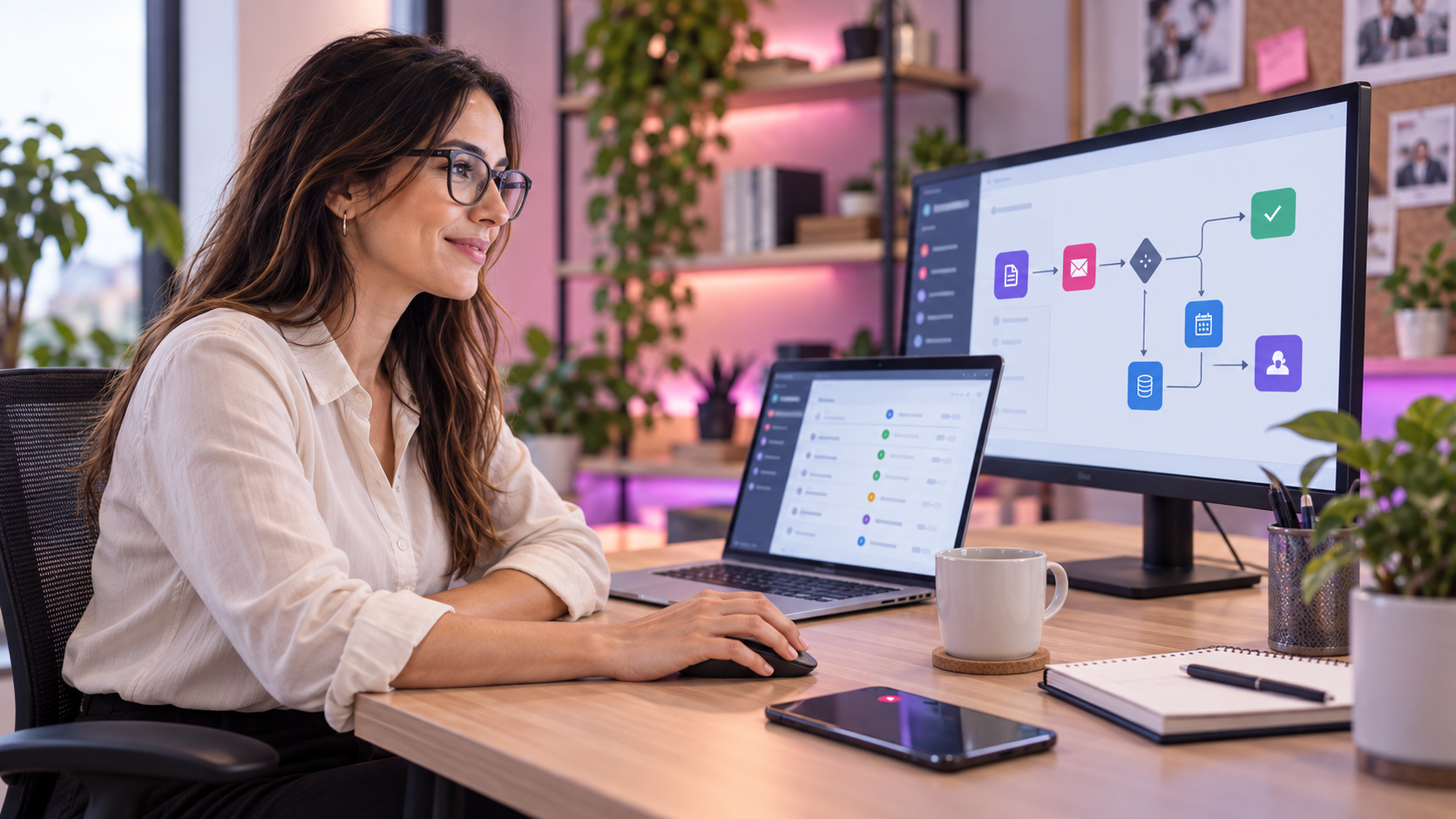 Automatización de tareas y avisos de empresa